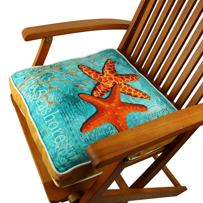 Aberto Design YM1047 Cojín de Lujo 42x42 cm, 50% Algodón 50% Poliéster, Funda Extraíble y Relleno de Silicona para un Confort Inigualable